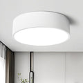 Dimmable LED White Flush Mount Ceiling Light Fixture, Modern Round Hallway by TYNCEAOL