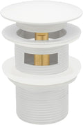 Tub Stopper Bathtub Drain, Brass Pop-up Freestanding Bathtub Drain Stopper by Ouditon