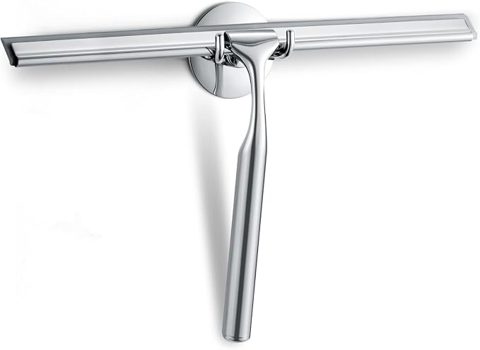 Shower Squeegee for Glass Doors, Window and Car Glass, All-Purpose Cleaning by Quntis