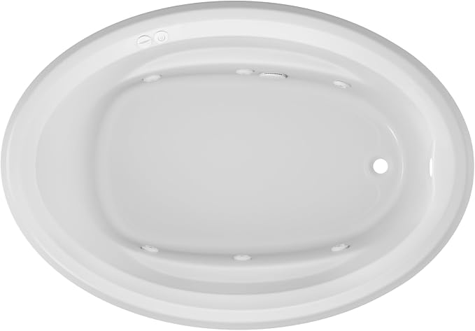Jacuzzi SIGNATURE Acrylic Drop-In Bathtub, Heated Jet Massage Tub, Slip - Image 8