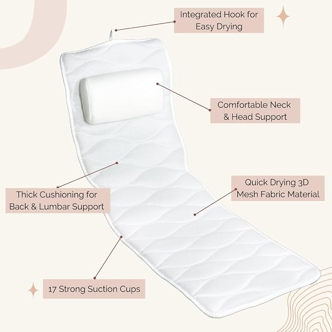 Our Full Body Bath Pillow - Image 3