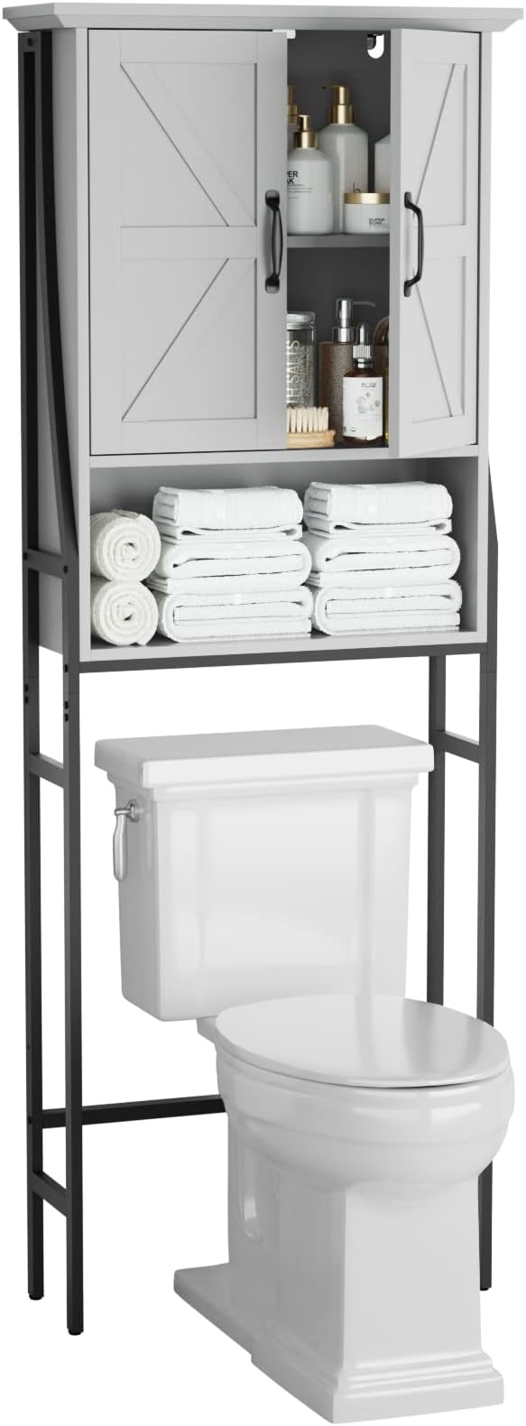 Over The Toilet Storage Cabinet, Over Toilet Bathroom Organizer - Image 9