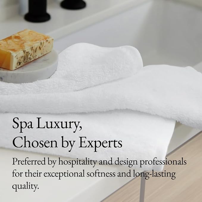Italic Ultraplush Luxe 6 Piece Towel Set – 2 Bath Sheets, 2 Hand Towels - Image 7