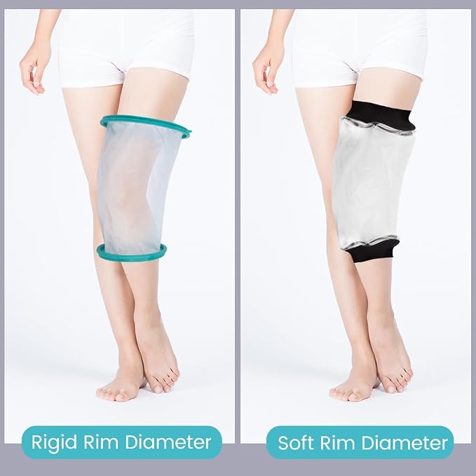 Cast Covers for Shower Leg, Waterproof Cast Cover for Showering, Knee Surgery - Image 7