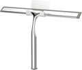 Shower Squeegee for Glass Doors, Stainless Steel Shower Squeegee for Bathroom by APLOP