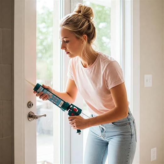 Window & Door – 100% Silicone Caulk White, Window Seal, RTV Silicone Sealant - Image 8