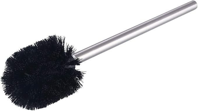 Angle Simple Toilet Brushes, Toilet Bowl Scrubber Brush Head 3 PCS - Image 5
