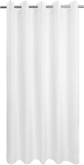 Extra Long No Hook Shower Curtain or Liner Soft Microfiber by RiverDream