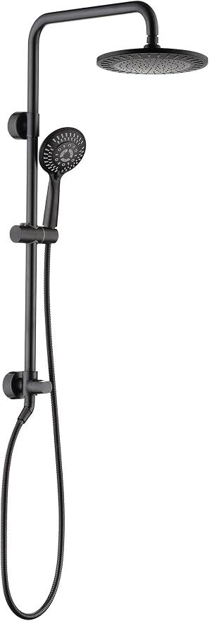 BRIGHT SHOWERS Shower System, 9 Inch Rain Shower Head by BRIGHTSHOWERS