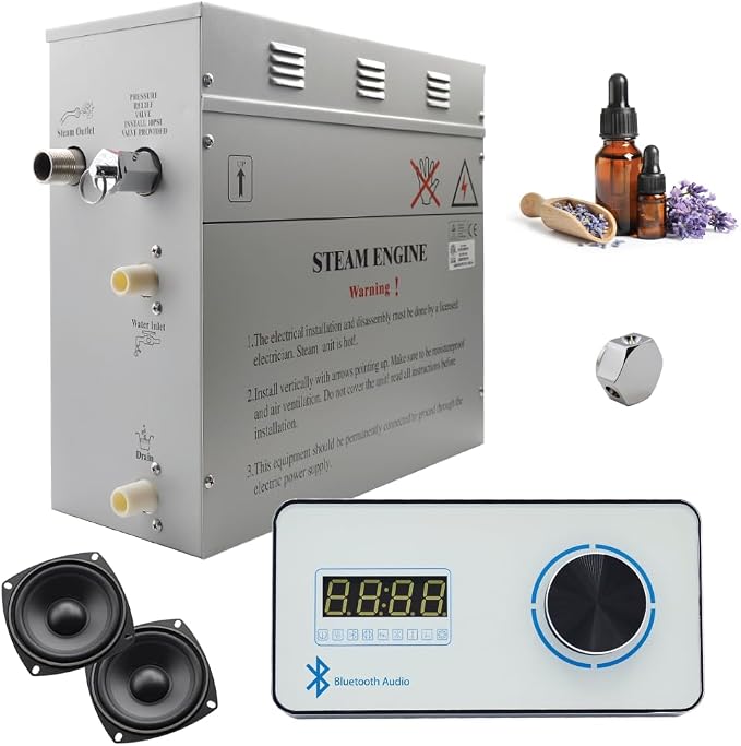 Superior Encore Plus 6kW Steam Shower Generator Kit by SteamPlanet