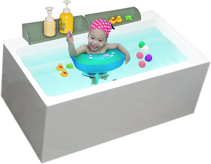 DNC Bathtub Splash Guard for Tub Kids, Silicone Bath Tub Ledge Side Toddler - Image 6
