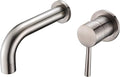 SUMERAIN Tub Faucet Brushed Nickel Wall Mount Bathtub Faucet Single Handle by SUMERAINFAUCETS