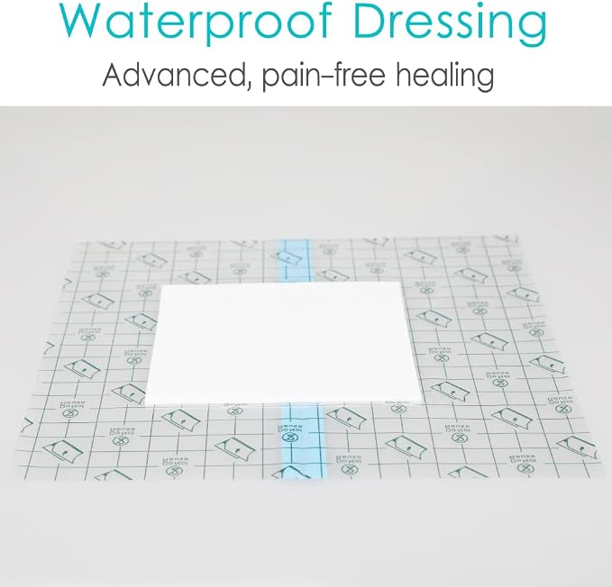 Waterproof Shower Protector | 10x10 Inch Dialysis Catheter Shower Cover Large | - Image 8