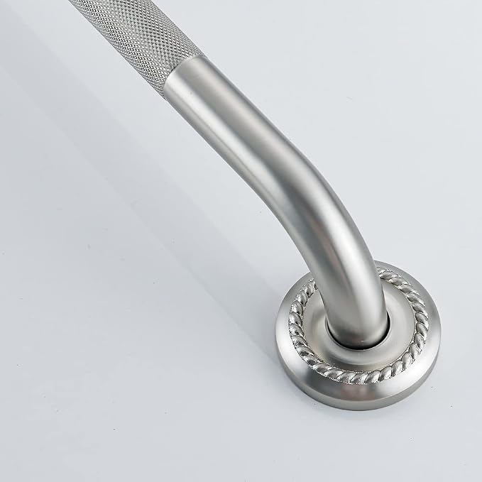 Anti Slip Shower Grab Bar, 18-Inch Toilet Textured Sturdy Hand Rail, Stylish by Unknown