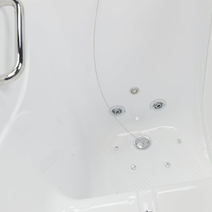 Ella Capri 30"x52" Acrylic Air and Hydro Massage Walk-In Bathtub - Image 16