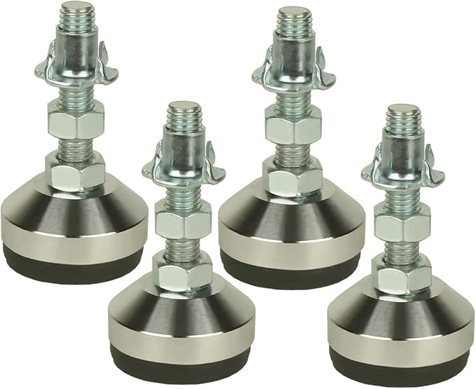 Heavy Duty Adjustable Legs, Leg Leveler 1.96" Dia Base, Adjustable Leveling - Image 6