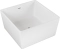 Voltaire 47" Square Freestanding Bathtub by SwissMadison