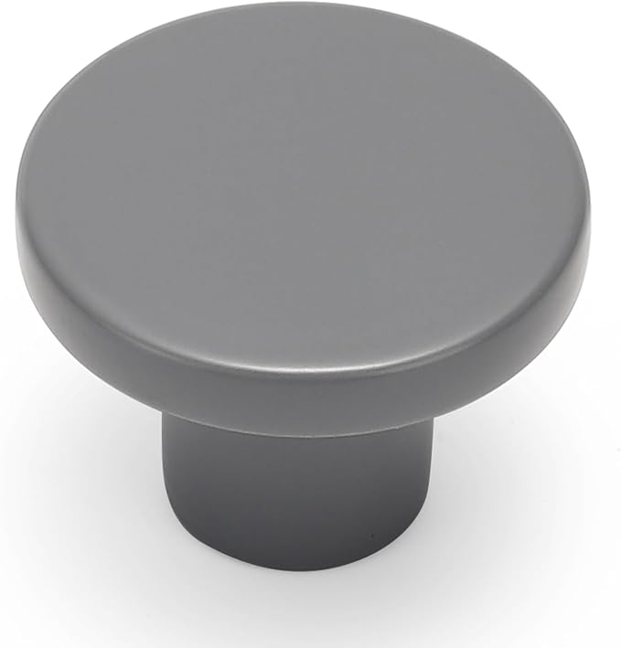 Ravinte 15 Pack Cabinet Knobs Grey Kitchen Cabinet Knobs Round Dresser Drawer by Ravinte