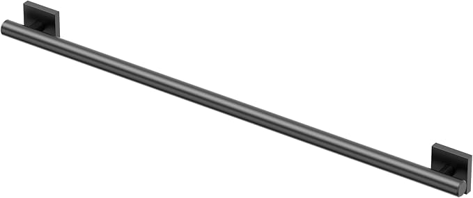 Gatco 946MX Elevate 36" L Grab Bar, Matte Black/ADA Compliant Stainless Steel - Image 2