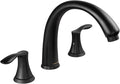 Lava Odoro Black Roman Tub Faucet by LavaOdoro