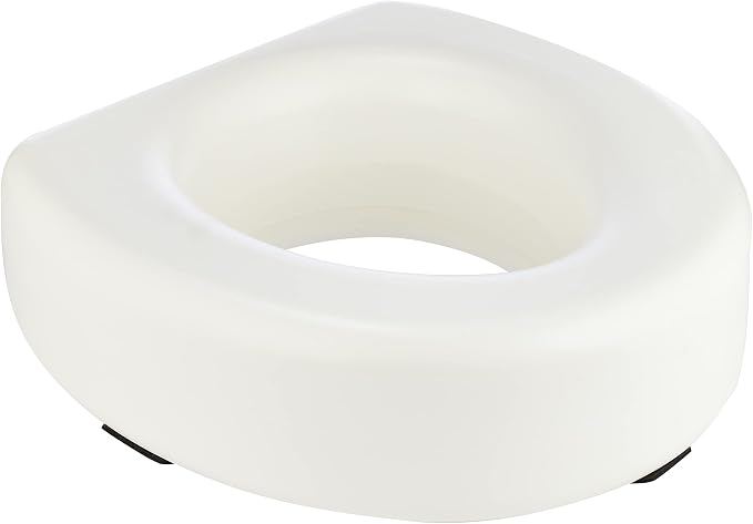 HealthSmart Enhanced Comfort 5" Raised Toilet Seat Risers - Image 4