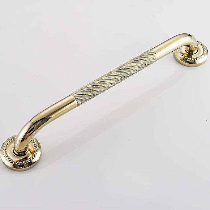 Textured Shower Grab Bar, 18-Inch Bathroom Support Rails, Stylish Anti-Slip - Image 3