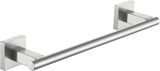 Suyar Bathroom Towel Holder Brushed Nickel, SUS 304 Stainless Steel Hand Towel by Suyar