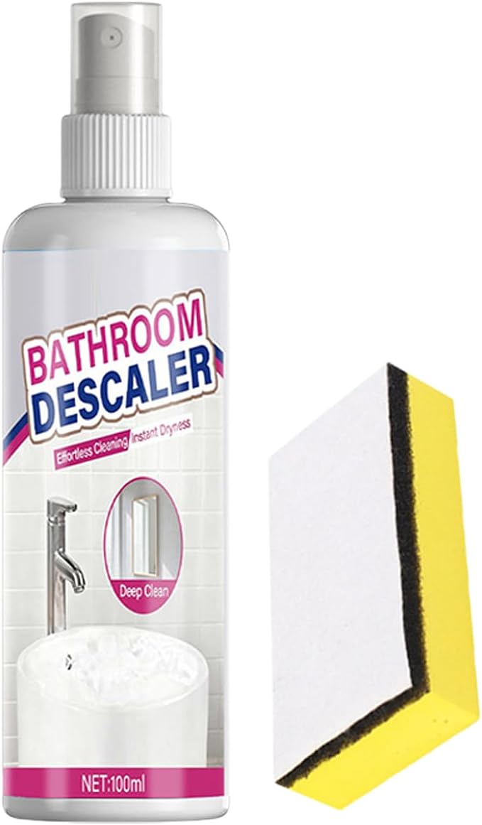 Bathroom Descaler, Cleaning Foam, Content: About 100ml/sponge, Toilet Cleaner by Unknown