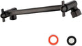 Adjustable Shower Extension Arm, 10 Inch Brass Oil Rubbed Bronze Shower Arm by Pichrain