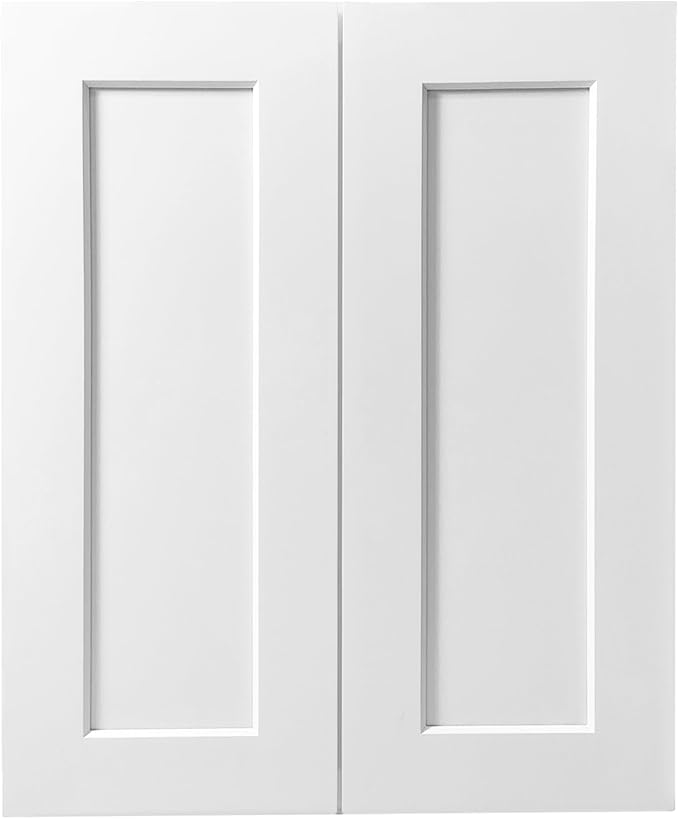 27 Inch Laundry Room Cabinets Wall Mounted, Solid Wood Over The Toilet Storage - Image 4