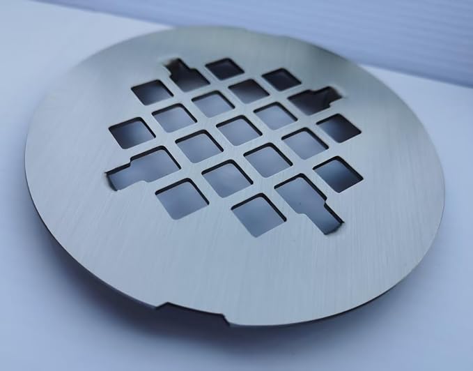 4-1/4 inches Snap-On Round Shower Drain Cover, Stainless Steel - Image 7