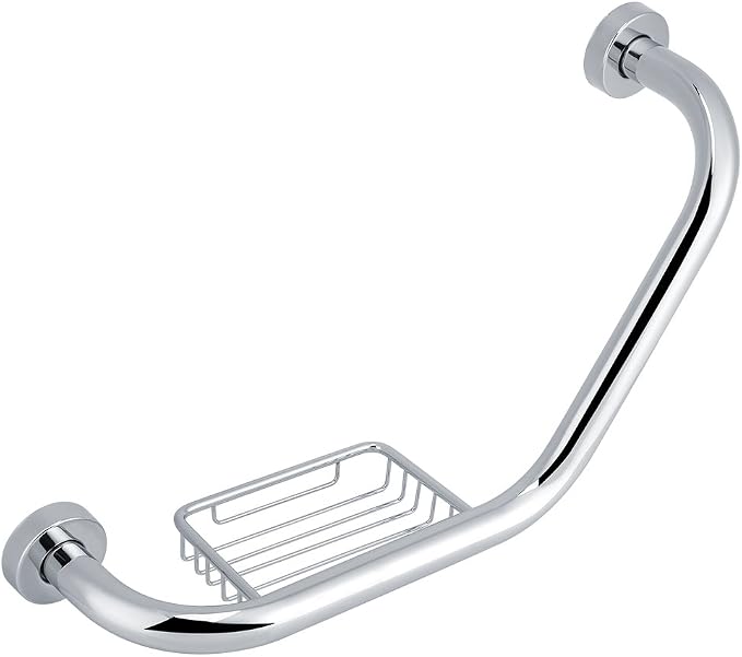 Stainless Steel Bathtub Arm Safety Handle, Shower Grab Bar by Unknown