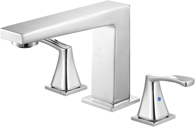 VEVOR Roman Tub Faucet, 3 Hole Waterfall Bathtub Faucet, Bath Tubs Faucets Set by VEVOR