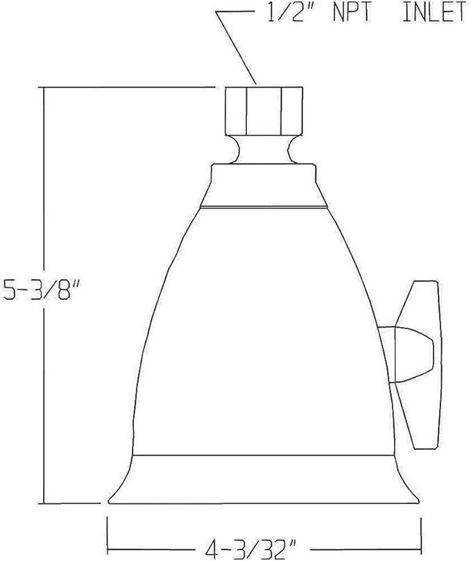 Speakman S-2005-HB-BC Hotel Anystream High Pressure 2.5 GPM Adjustable Shower - Image 4