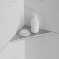 Neodrain Brushed Corner Wall Shelf, 10 Inch Floating Corner Shelf by Neodrain