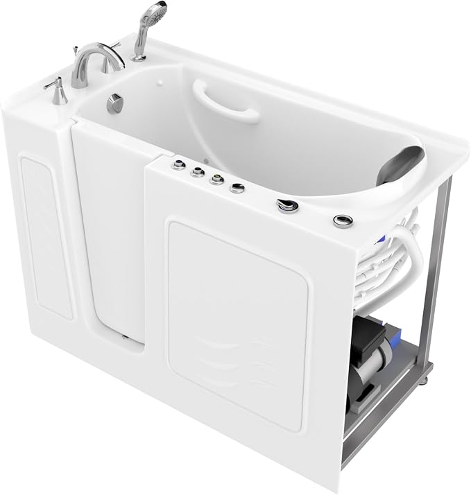 ANZZI Left Drain Walk-In Bathtub - Image 8
