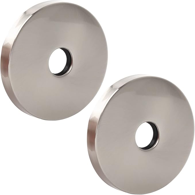 4 Inch Shower Arm Flange Oversized Plumbing Cover Plates, Universal Extra Large by OPERMAXER