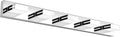 SineRise LED Modern Bathroom Vanity Light Fixtures, Chrome Modern Acrylic by SINERISELIGHTING