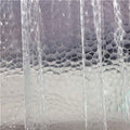 10 Guage Design Clear Shower Curtain Liner, Plastic 3D Water Cube Clear Shower by Adwaita