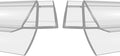2-Pack Shower Door Bottom Seal Glass Shower Door Seal Strip by GEZMR
