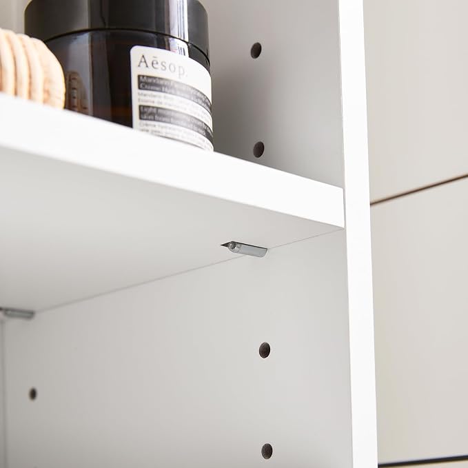 SoBuy Tall Narrow Storage Cabinet, Skinny Bathroom Cabinet - Image 9