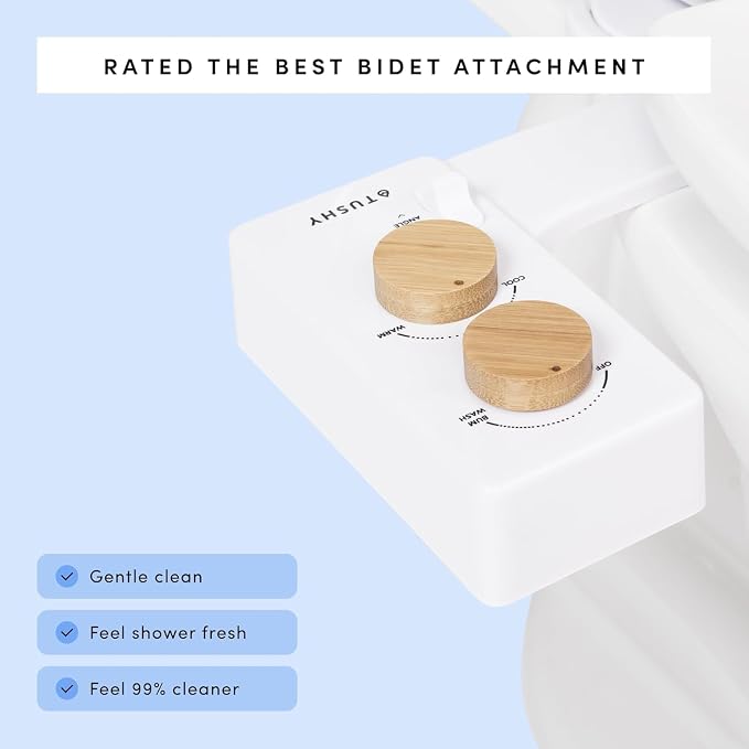 TUSHY 3.0 Spa Bidet Attachment. Cool to Warm Water. It's Time to Replace Toilet - Image 2