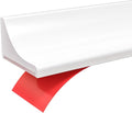98Inch Collapsible Shower Threshold Water Dam Barrier, Self Adhesive Silicone by JASPOND