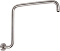 PHASAT S Shaped Shower Arm, 16.65 Inches High Rise Shower Arm by PHASAT