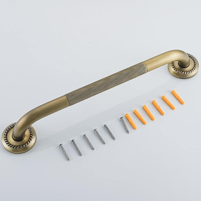 Heavey Duty Grab Bar, 16-Inch Sturdy Hand Rail, Stylish Bathroom Armrest - Image 7
