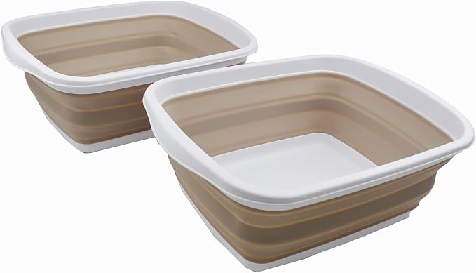 SAMMART 10L Set of 2 Collapsible Tub by SAMMART