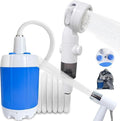 Portable Camping Shower Outdoor Camp Shower Pump, Upgrade Rechargeable Electric by AnnKaty