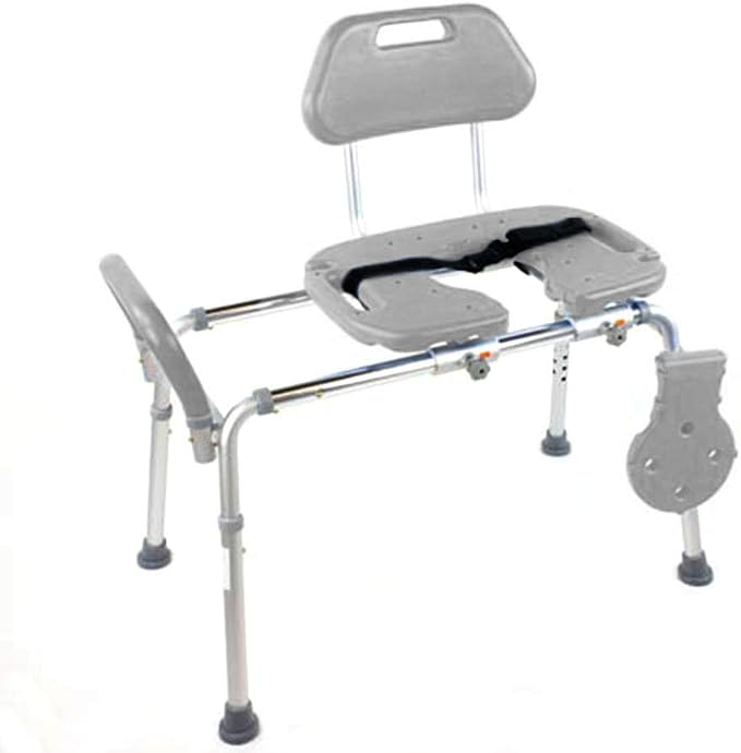 Platinum Health Sliding Shower Chair HydroGlyde Premium Heavy Duty, Padded by PlatinumHealth
