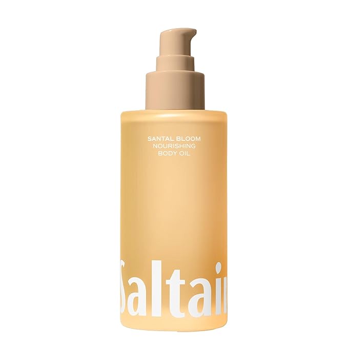Saltair Body Oil. Luxurious Santal Bloom After Shower and Bath Oil Moisturizer by Saltair