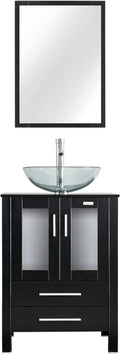 eclife 24" Modern Bathroom Vanity Sink Combo Freestanding Cabinet by eclife